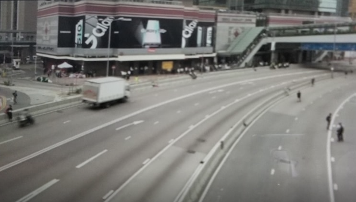 Major roads in Hong Kong including Harcourt Road are now reopen to