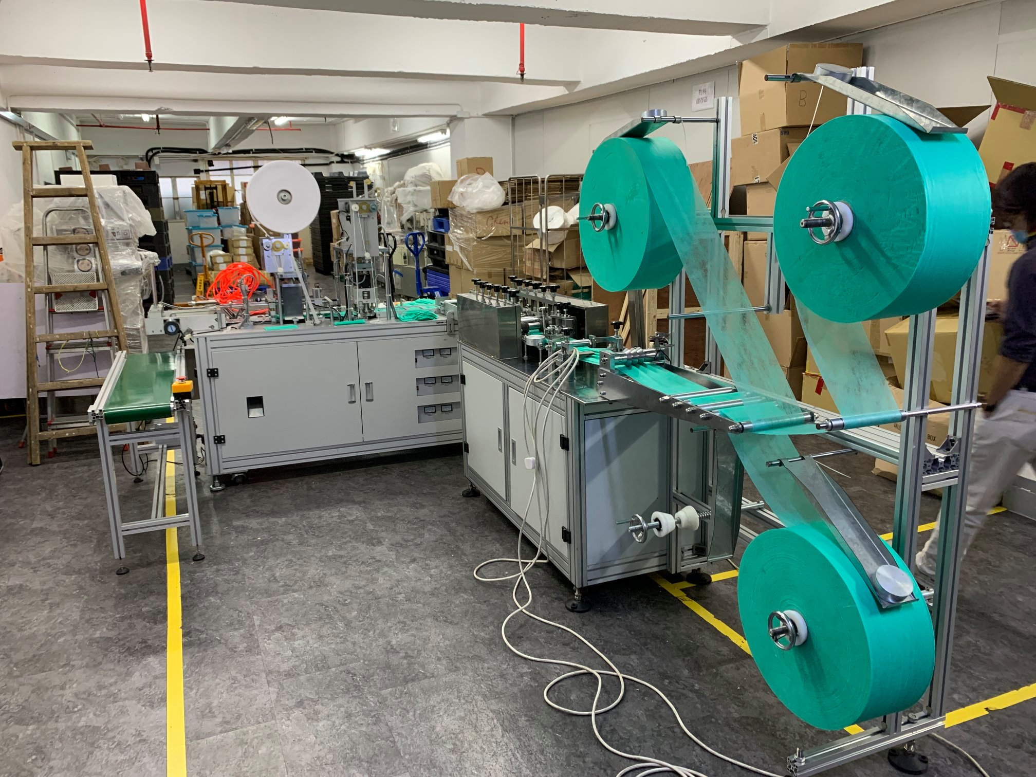 'Mask factory' to go into full production to alleviate the shortage of