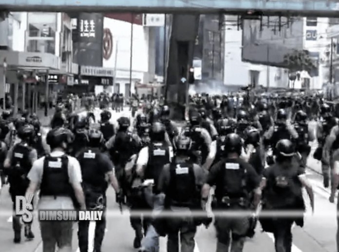 Causeway Bay protest