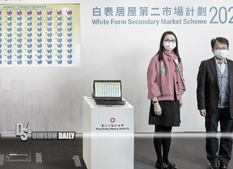 Ballots Drawn Today For The Hk Housing Authority Ha S Sale Of Home Ownership Scheme And White Form Secondary Market Scheme Dimsum Daily