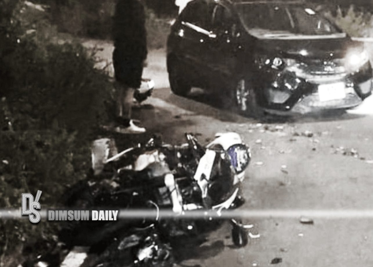 Motorcycle collides with car on Route Twisk, one injury reported ...