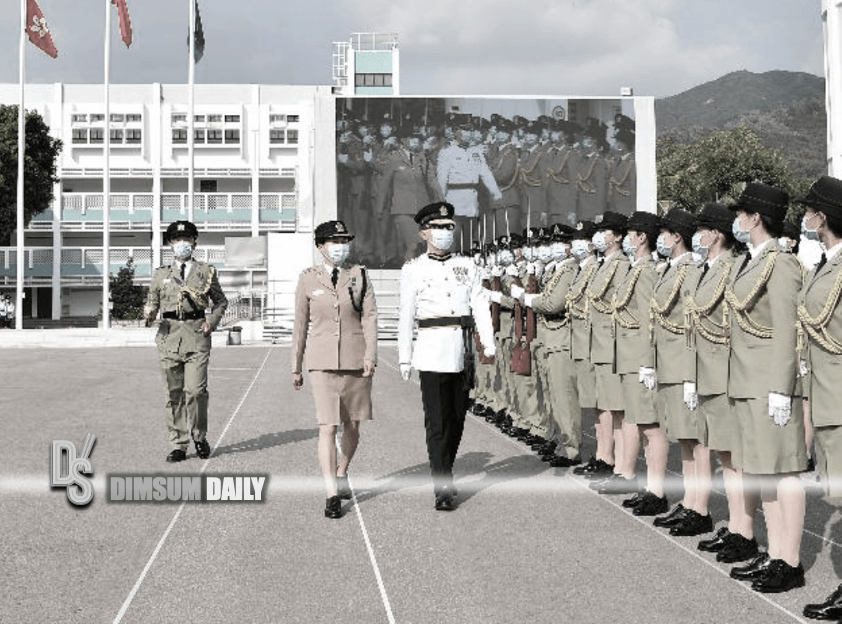 Hong Kong Customs adopts Chinese-style foot drill for passing-out ...