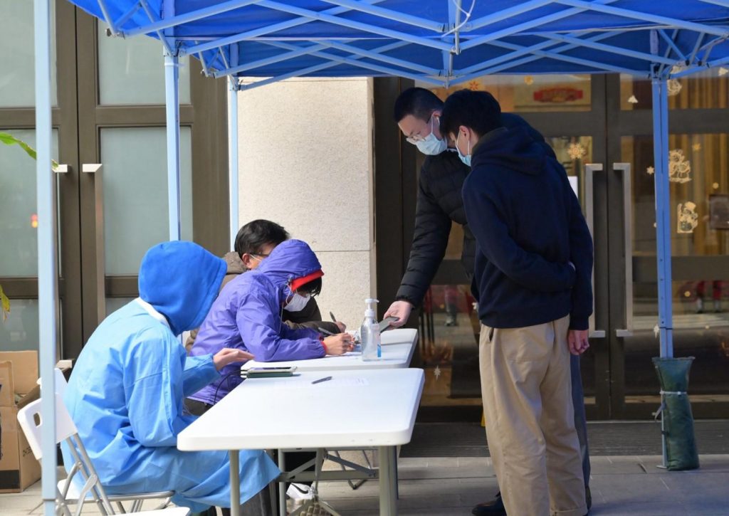 1 woman at One South Lane in Shek Tong Tsui breaches compulsory testing