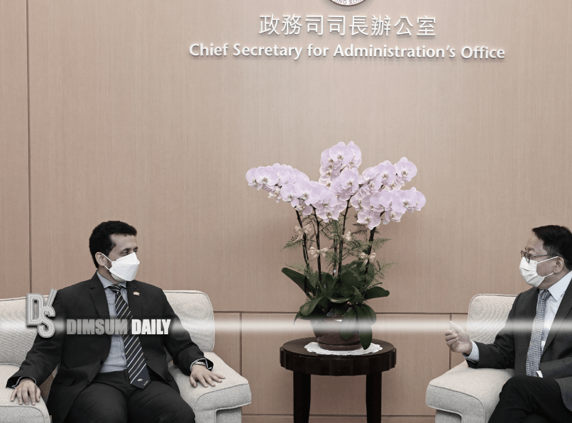 Asia Rugby President flies from Dubai to meet Chief Secretary for ...