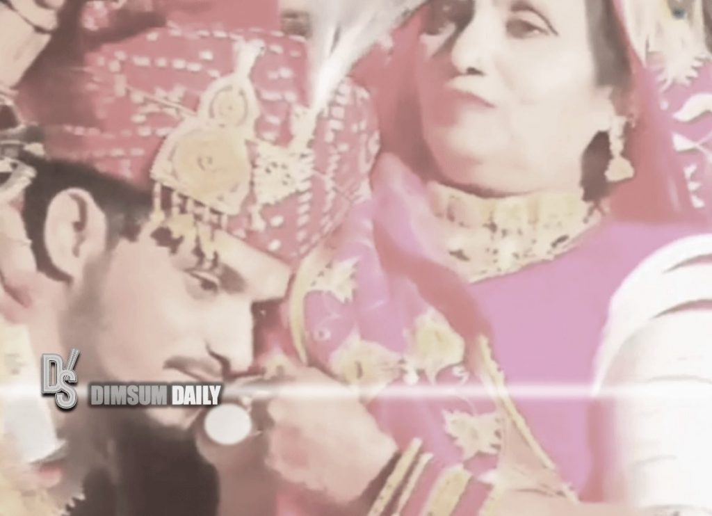 Groom sucks his mother's breasts one last time before being given to