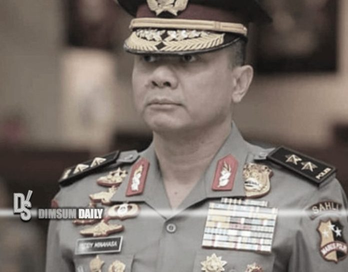 Former police general Teddy Minahasa