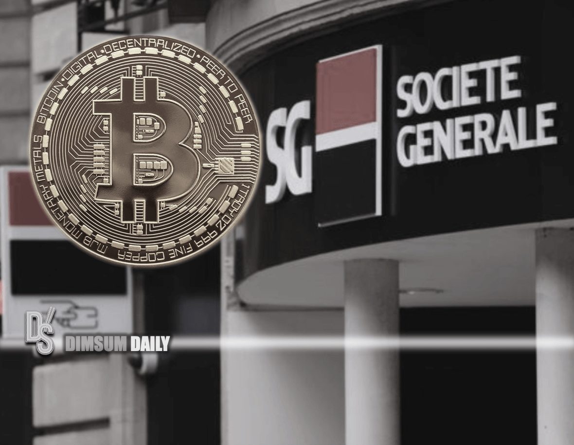 Societe Generale becomes first French company to obtain crypto services  licence - Dimsum Daily