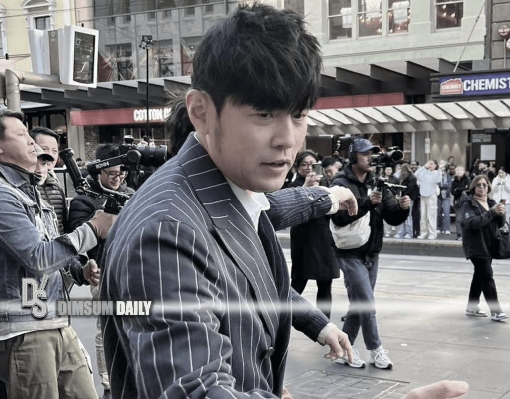 Taiwanese singer Jay Chou spotted in Melbourne with controversial weight gain - Dimsum Daily