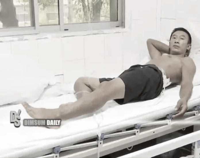 Man struck by lightning in China-1
