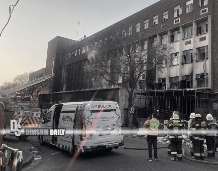 Tragedy strikes as Johannesburg Fire claims 52 lives in multistorey