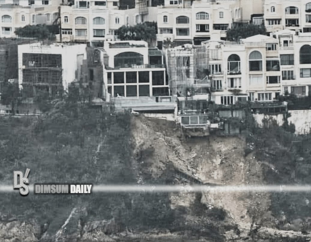 3 Redhill Peninsula houses affected by mudslides, Development Bureau