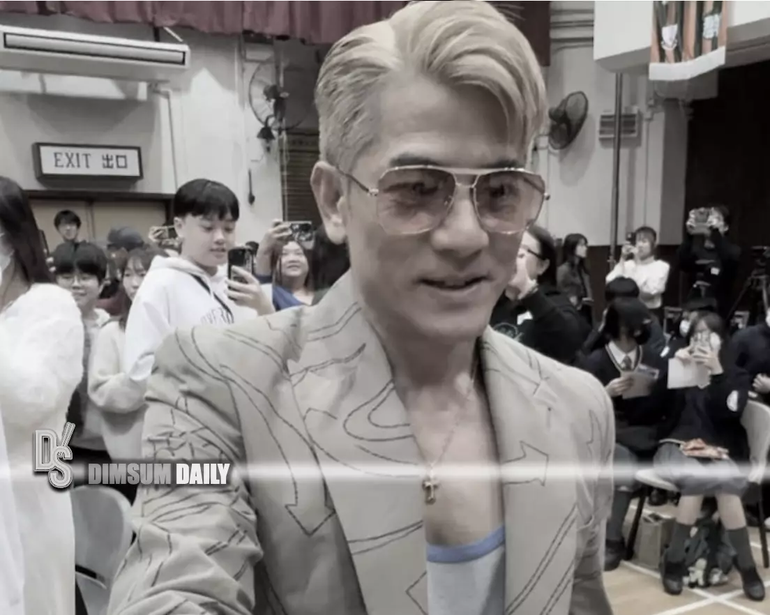 Age-defying superstar Aaron Kwok flaunts solid chest muscles in low-cut