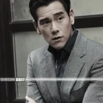 Taiwanese heartthrob Eddie Peng arrives in Hong Kong for movie premiere amidst fan excitement
