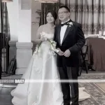 Charmaine, daughter of HK veteran actor Benz Hui, hosts second wedding reception in Singapore