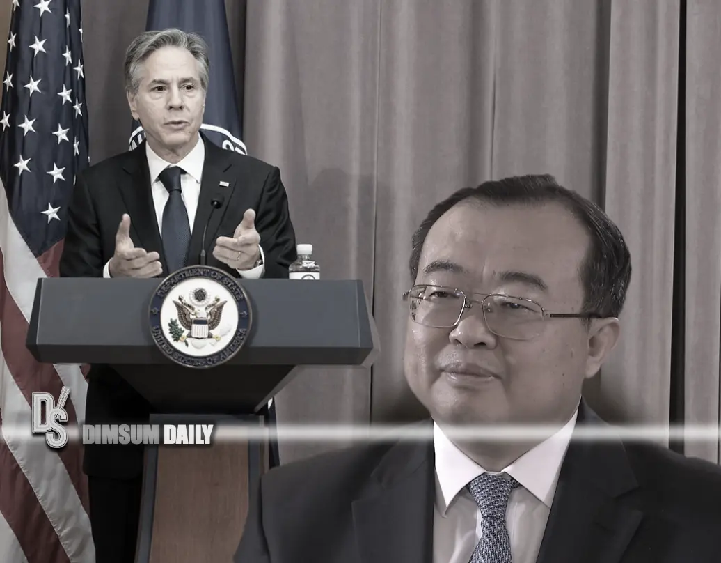 China's Liu Jianchao and U.S. Secretary of State Blinken discuss ...