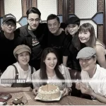 Former Miss Hong Kong contestant Kitty Chung celebrates birthday with TVB classmates including Carlo Ng