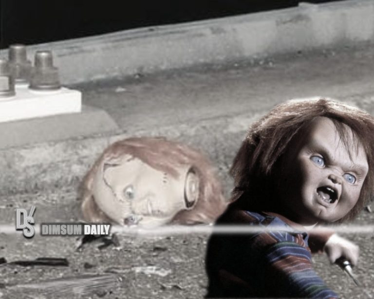 Chucky doll head found at fatal Customs officer crash site on Shenzhen ...