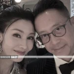 Former Miss Hong Kong Michelle Reis and husband Julian Hui attend dinner together