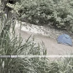 Unusual camping setup sparks curiosity along Tai Po River