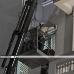 Loose facade at historic Tsim Sha Tsui building promptly removed