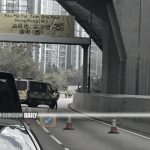 Lin Cheung Road accident victim’s family in mourning, wife and two daughters pay respects at the scene