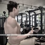 HK actor William Chan showcases impressive muscles while engaging with fans at his Beijing gym