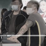 MTR staff member spotted with tattooed arm and blonde hair