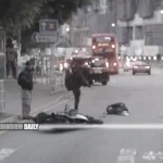 Yuen Long student injured in motorcycle accident