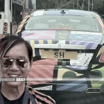 Is Stephen Hung’s multicoloured Rolls Royce artwork legal for road use?