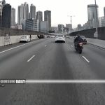 Metal tailgate incident on West Kowloon Highway leads to tyre blowouts for over 20 vehicles