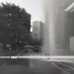 Burst water main causes disruption in Kwai Chung