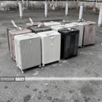 Abandoned luggage linked to HK Express found near Alice Ho Miu Ling Nethersole Hospital in Tai Po