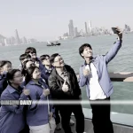 Chief Executive John Lee previews Hong Kong’s new harbourfront walkway set to open