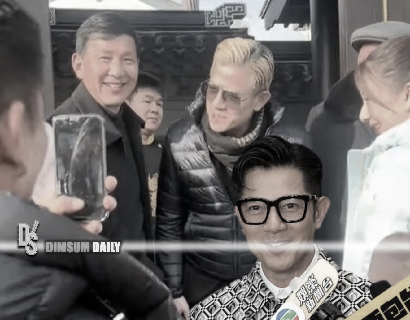 Aaron Is 5 Years Younger Than Ron www.dimsumdaily.hk