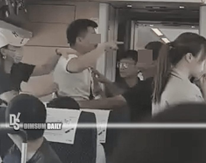 Hong Kong man causes uproar on high-speed rail