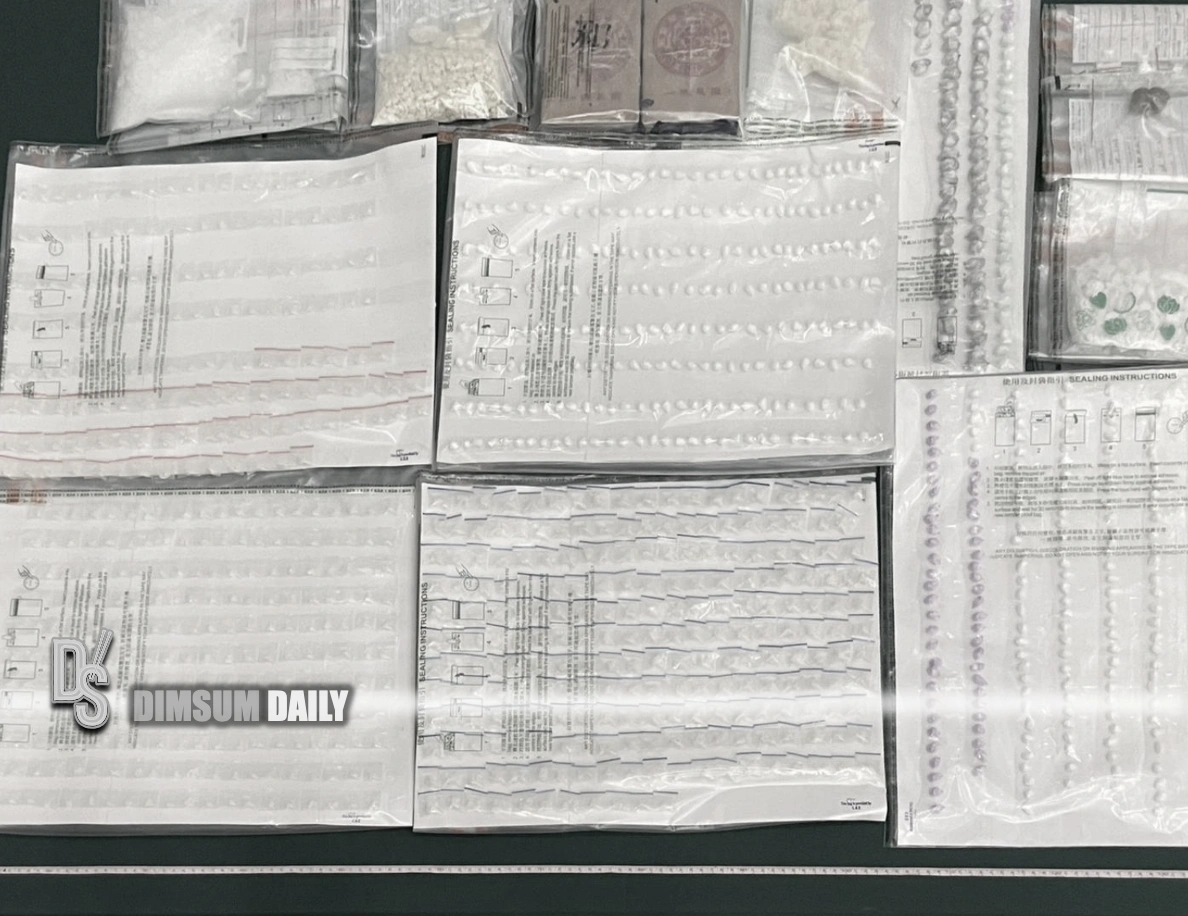 HK$1.5 million drug haul seized in Sha Tin residential raid
