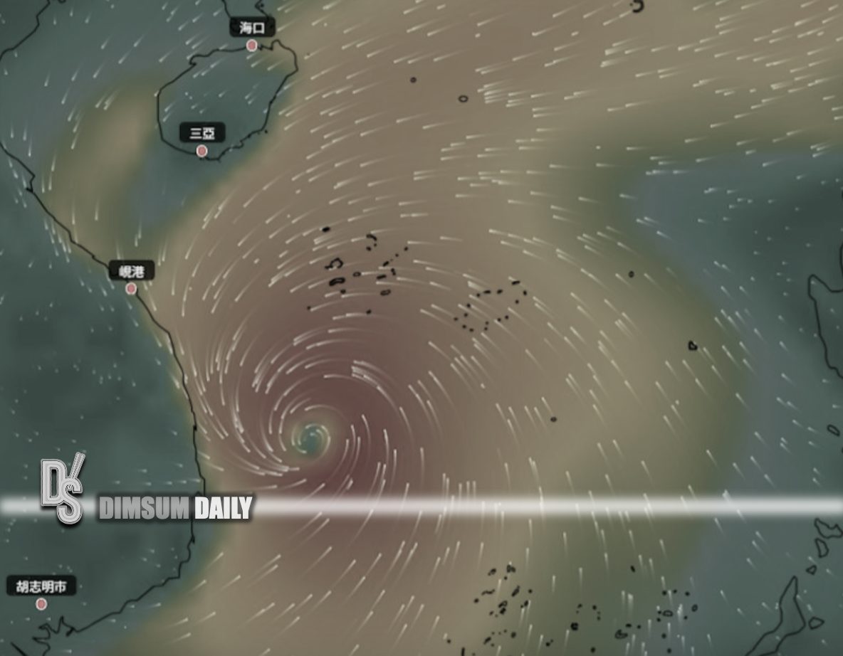 HK Observatory says low-pressure east of Philippines developing, AI sees  strengthening as it heads into South China Sea next week
