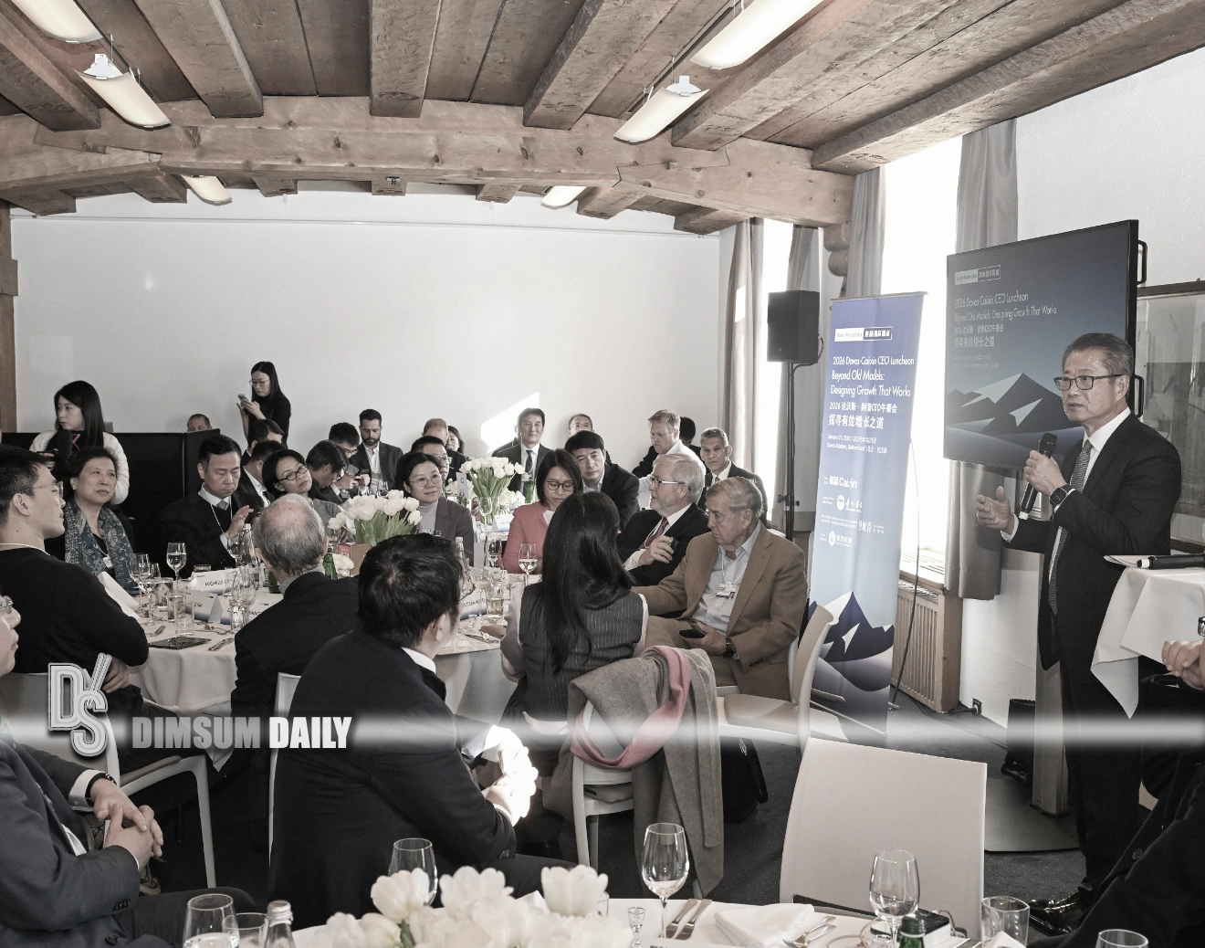 Paul Chan Showcases Hong Kong Growth Vision