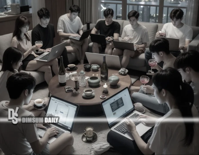 Admin night turns life admin into a cosy night in with friends
