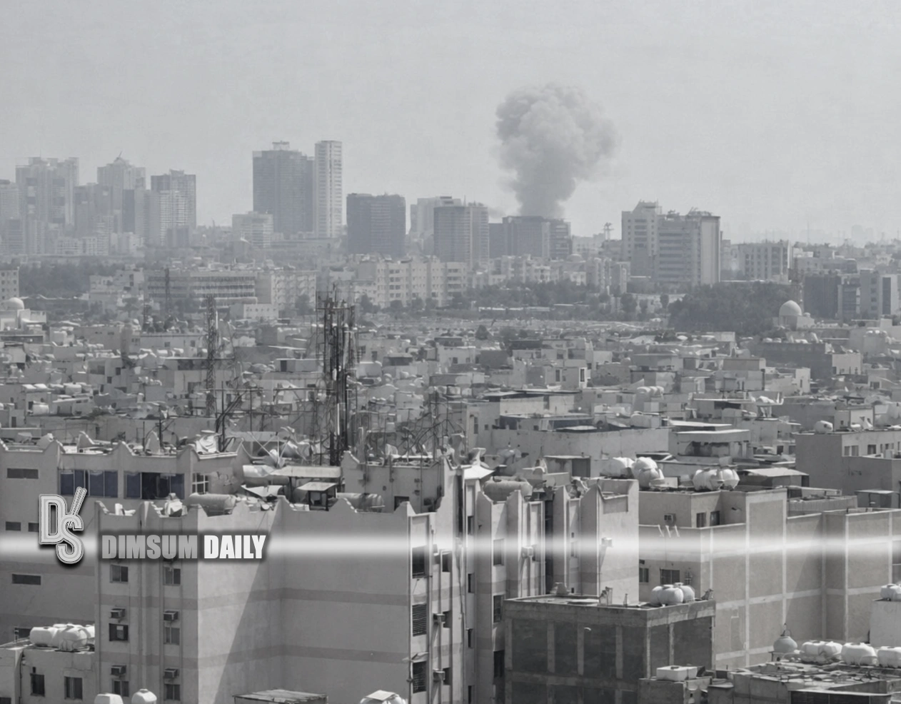 Explosions reported in Gulf cities