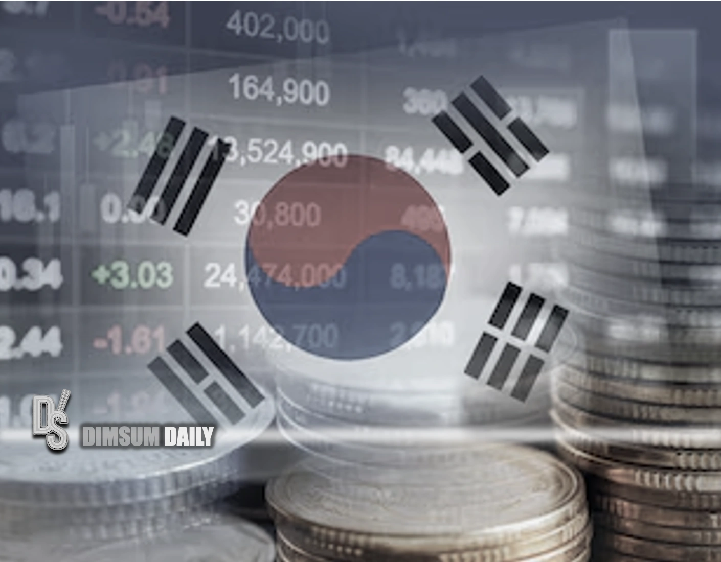 Asian Markets Drop, South Korea's Kospi Falls 5.8% After 8% Intraday Drop Triggers Trading Halt
