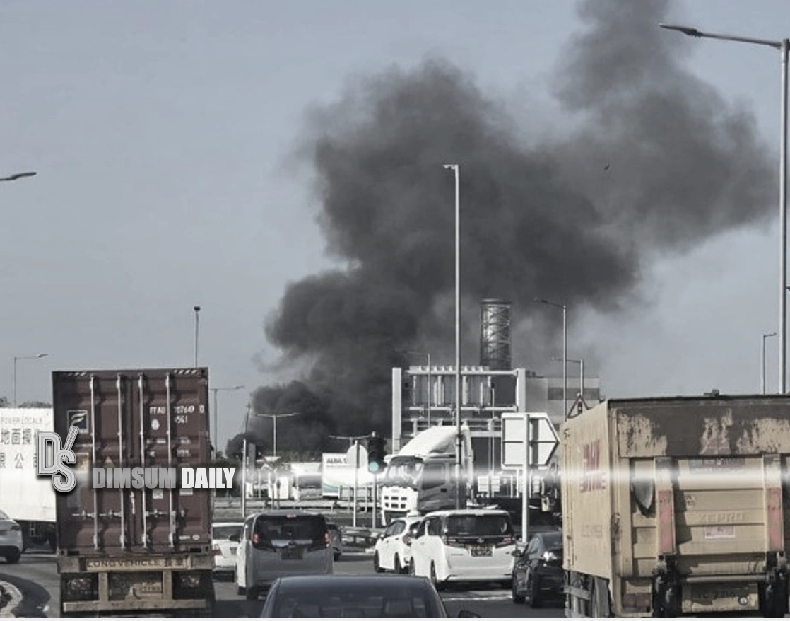 Recycling plant fire in Tuen Mun sends plumes of black smoke into sky