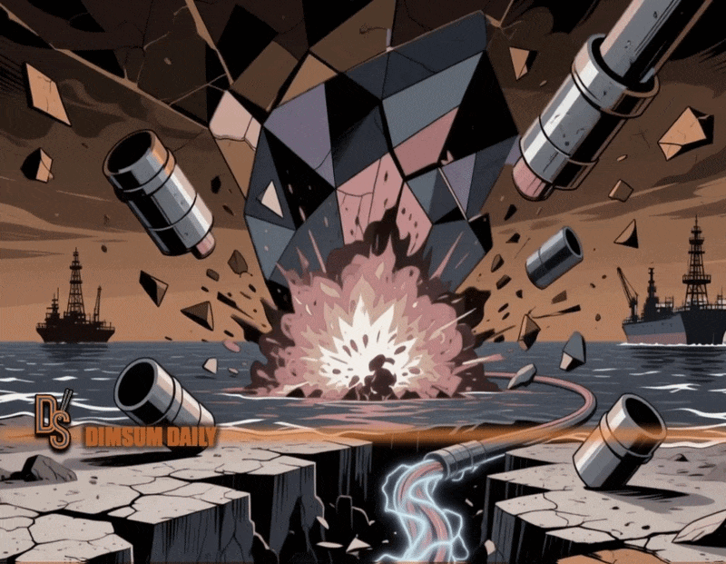 Trump says Iran has no cards but Hormuz can squeeze fuel supplies and fibre cables