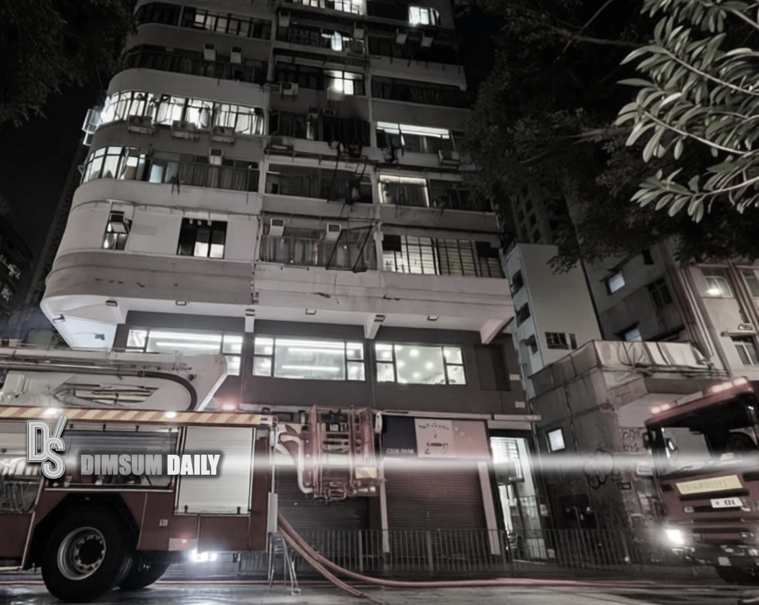 Yau Ma Tei flat fire forces overnight evacuation of over 40 residents