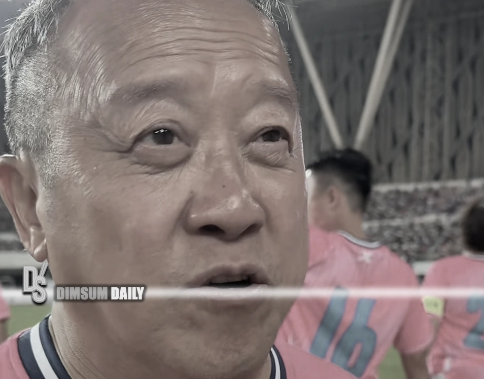 Eric Tsang’s boot mishap cuts charity match short