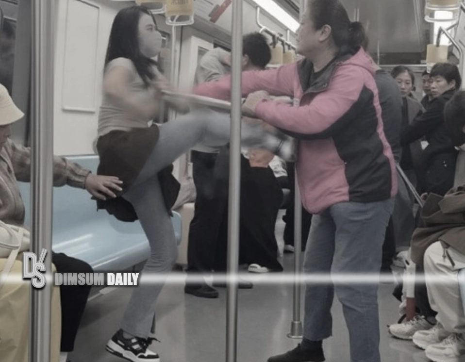 Shanghai Metro seat row ends in arrests
