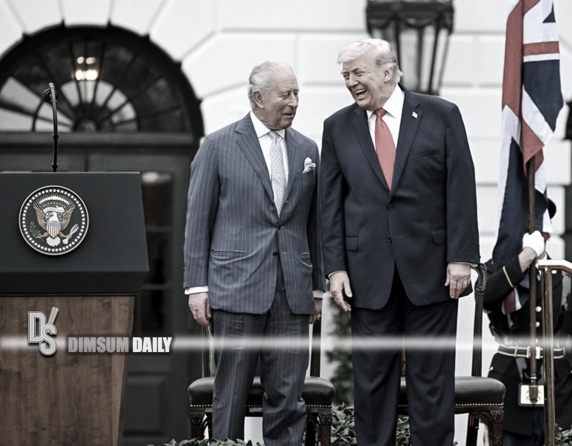 White House ‘two Kings’ post stirs row as Trump hosts King Charles at state dinner