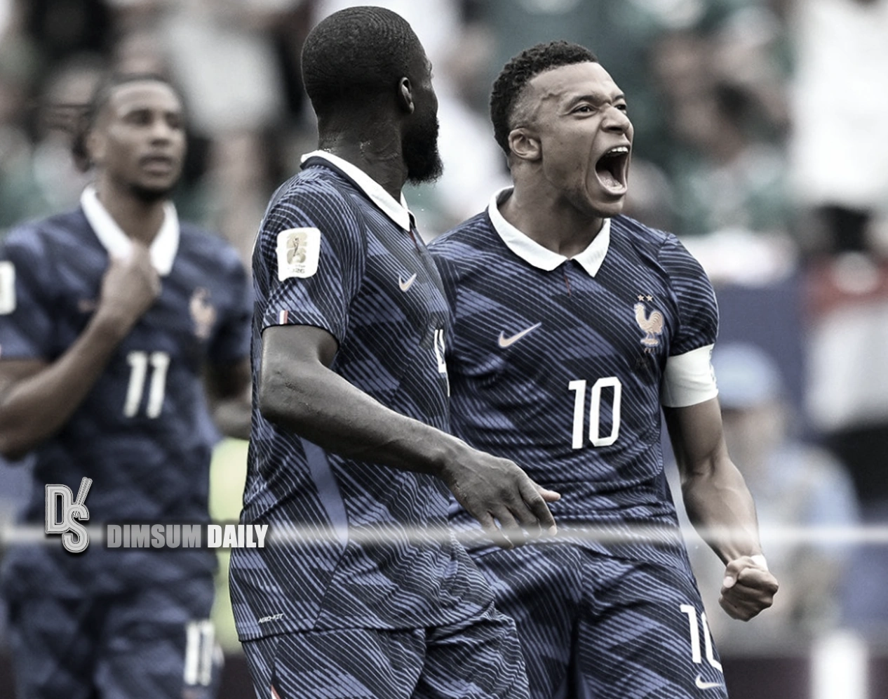 Mbappé double fires France to 3–0 win over Iraq