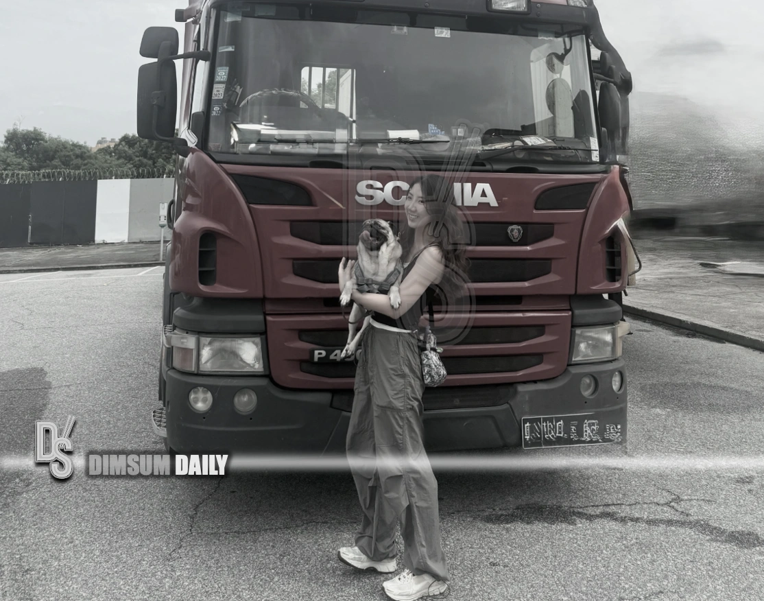 Hong Kong woman in her 30s swaps fashion business for truck driving career, earning HK$29,000 per month