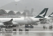 Cathay Pacific flight to Jakarta returns to Hong Kong after suspected engine overheating